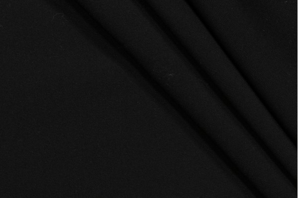 Sunbrella Canvas Woven Solution Dyed Acrylic Outdoor Fabric in Black