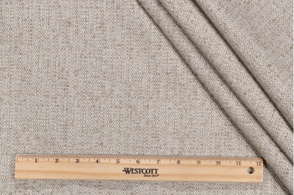 Panini Woven Upholstery Fabric in Hemp