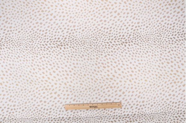 Sample of Crypton Oh Deer High Performance Chenille Upholstery Fabric in Snow 
