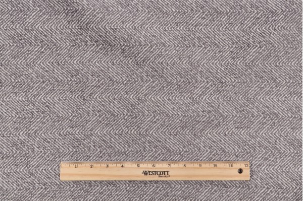 Rockwood Woven Chenille Upholstery Fabric in Pewter 
