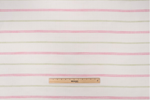 Stripe Woven Upholstery Fabric in Springtime 