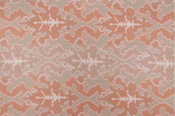 Sample of Jakarta Woven Upholstery Fabric in Sorbet 