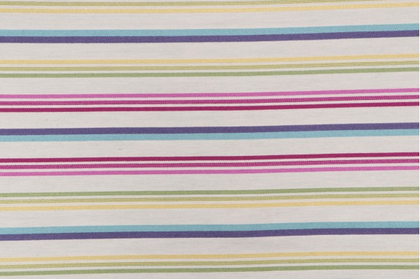 Shazam Stripe Woven Upholstery Fabric in Summer 