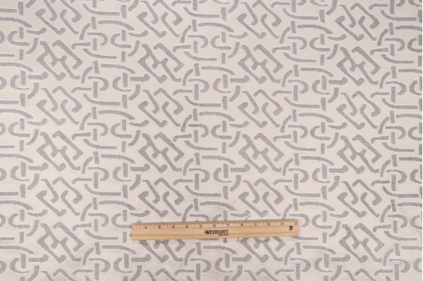 Stonington Woven Chenille Upholstery Fabric in Grey 