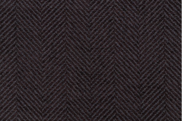 Chevron Woven Chenille Upholstery Fabric in Onyx