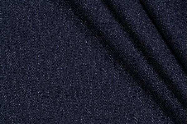 Shiro Linen Woven Upholstery Fabric in Indigo