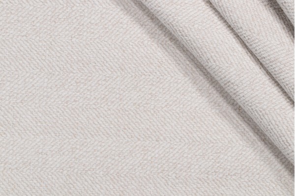 Donovan Woven Chenille Upholstery Fabric in Fog