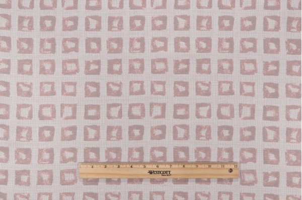 Kindle Woven Solution Dyed Acrylic Outdoor Fabric in Blush