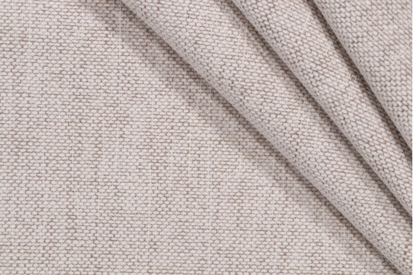 Burch Fabrics Syllabus Crypton Home Finish Woven Chenille Upholstery Fabric in Salt