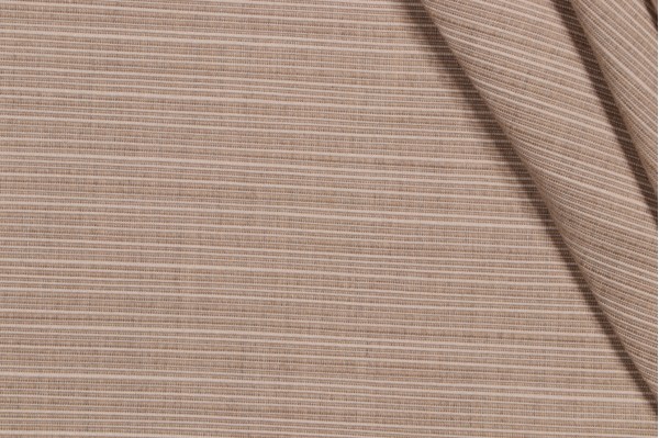 Sunbrella Dupione Woven Solution Dyed Acrylic Outdoor Fabric in Sand 