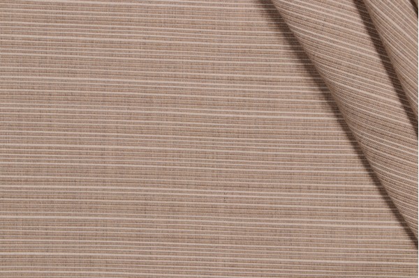 Sunbrella Dupione Woven Solution Dyed Acrylic Outdoor Fabric in Sand 