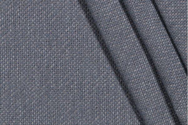 Gamble Woven Upholstery Fabric in Bluestone 