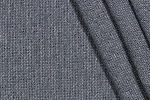 Gamble Woven Upholstery Fabric in Bluestone 