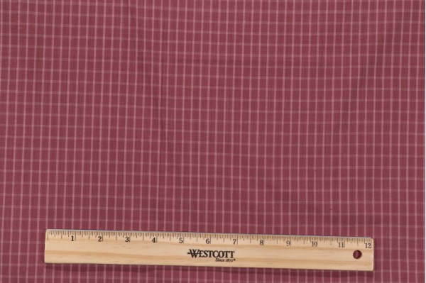 Scalamandre Check Woven Decorator Fabric in Mauve 