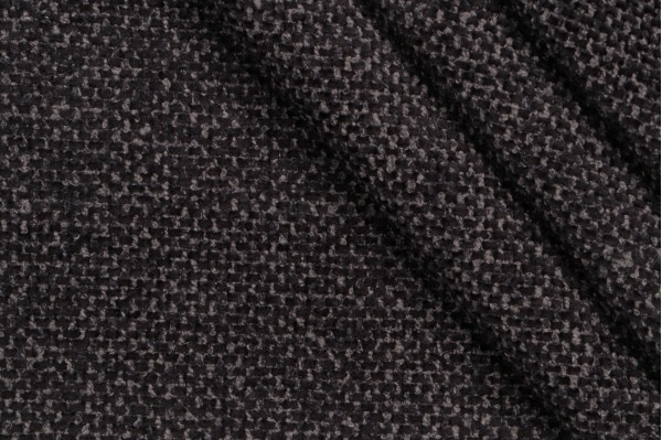 Crypton Manistee High Performance Woven Chenille Upholstery Fabric in Midnight