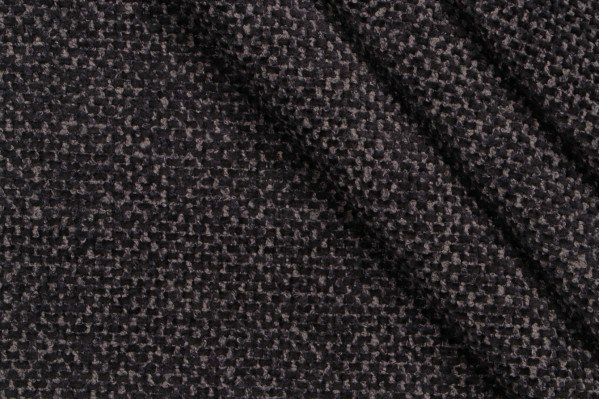 Crypton Manistee High Performance Woven Chenille Upholstery Fabric in Midnight