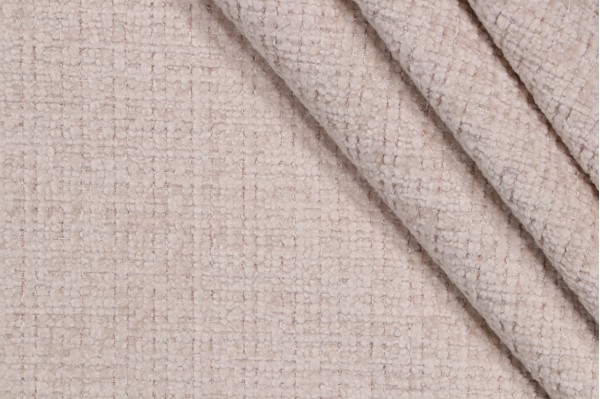 Crypton Lincoln High Performance Woven Chenille Upholstery Fabric in Oat