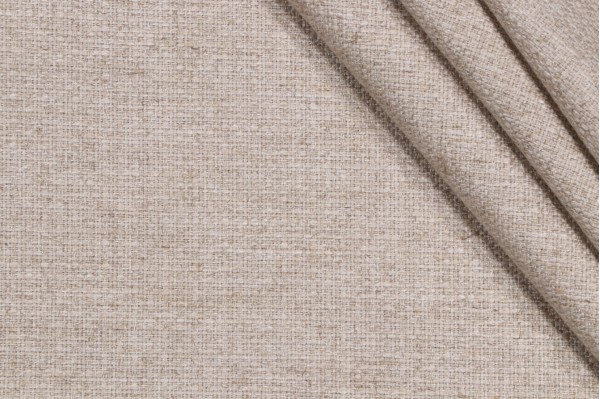 Crypton Orta High Performance Woven Upholstery Fabric in Linen
