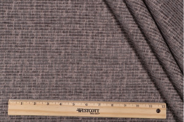 PK Lifestyles Dorset Performance Plus Woven Chenille Upholstery Fabric in Graphite 