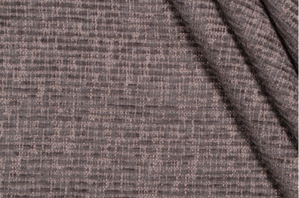 PK Lifestyles Dorset Performance Plus Woven Chenille Upholstery Fabric in Graphite 