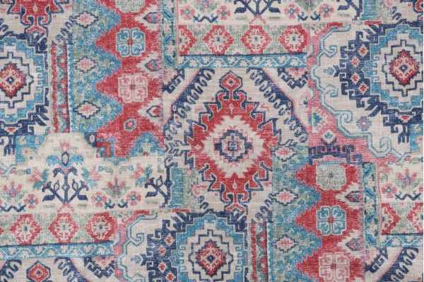 Covington Parry Printed Cotton Blend Drapery Fabric in 332-Fiesta 