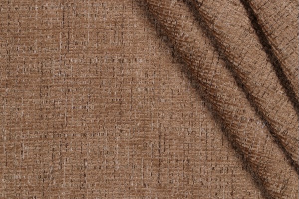 Covington Fluff Daddy Chenille Upholstery Fabric in 621-Caramel 