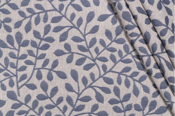 Click for Covington Vines Woven Upholstery Fabric in 557-Dark Denim  Covington Vines Woven Upholstery Fabric in 557-Dark Denim
