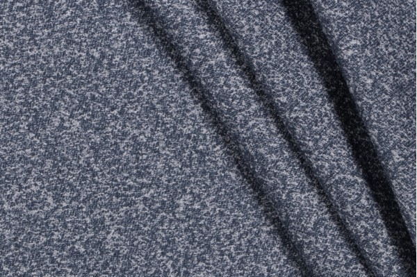 Sample of Covington Space Age Felt-Backed Upholstery Fabric in 57-Smokey Blue 