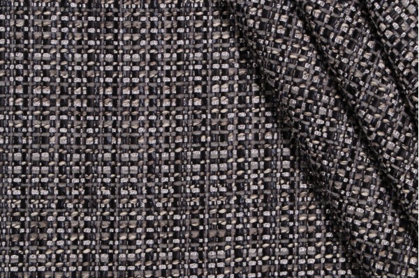 Sample of Covington Jackie-O Backed Upholstery Fabric in 922-Granite 