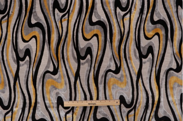 Sample of Covington Sway Velvet Upholstery Fabric in 960-Pyrite 