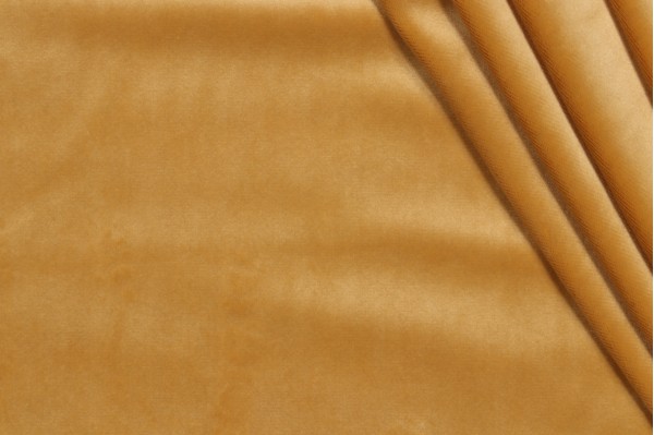 Covington Ozone Velvet Upholstery Fabric in 805-Curry 