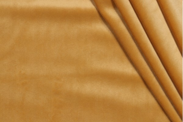 Covington Ozone Velvet Upholstery Fabric in 805-Curry 