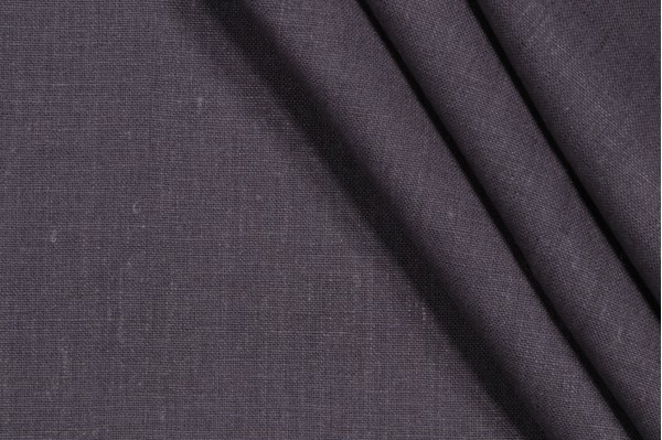 Click for Covington Brussels Woven Linen Drapery Fabric in 99-Charcoal Grey  Covington Brussels Woven Linen Drapery Fabric in 99-Charcoal Grey