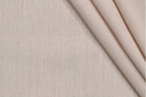 Sample of Covington Brussels Woven Linen Drapery Fabric in 118-Sandstone 