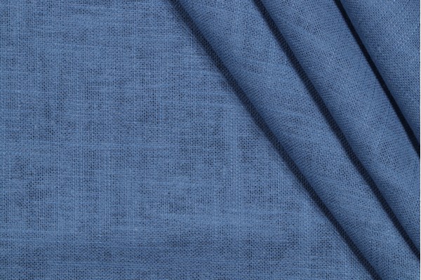 Covington Jefferson Linen Woven Drapery Fabric in 15-Chambray 