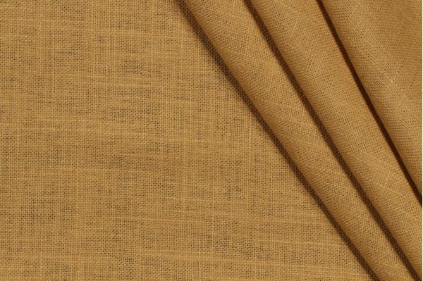 Covington Jefferson Linen Woven Drapery Fabric in 805-Curry 