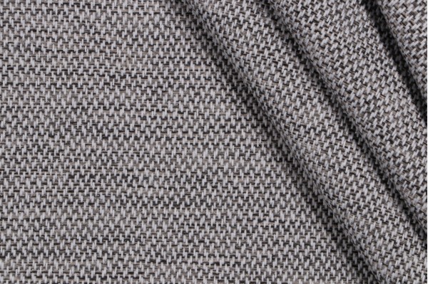 Sample of Magnolia Home Indo Woven Upholstery Fabric in Charcoal 