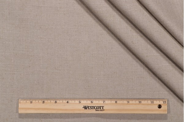 Evere Performance Linen Washed Woven Decorator Fabric in Hopsack