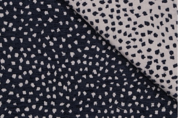 Click for 1 Yards Tempo Galaxy-Reversible Woven Chenille Upholstery Fabric in Navy Tempo Galaxy-Reversible Woven Chenille Upholstery Fabric in Navy