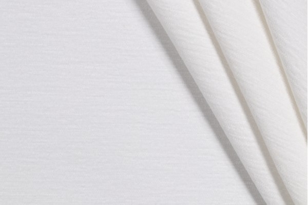 Crypton Tobin High Performance Chenille Upholstery Fabric in Bleach