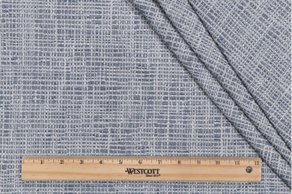 Barber Woven Upholstery Fabric in Ocean