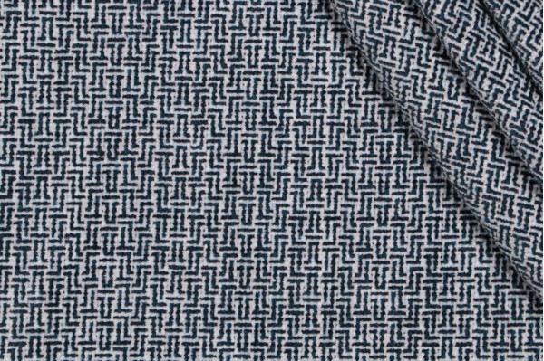 Click for 2.13 Yards Fabricut Woven Chenille Outdoor Fabric in Indigo Fabricut Woven Chenille Outdoor Fabric in Indigo
