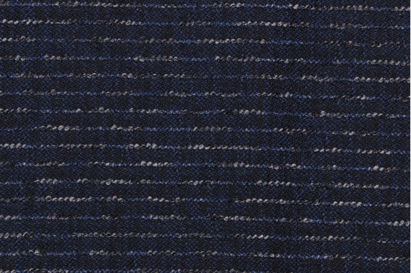Textured Woven Upholstery Fabric in Denim