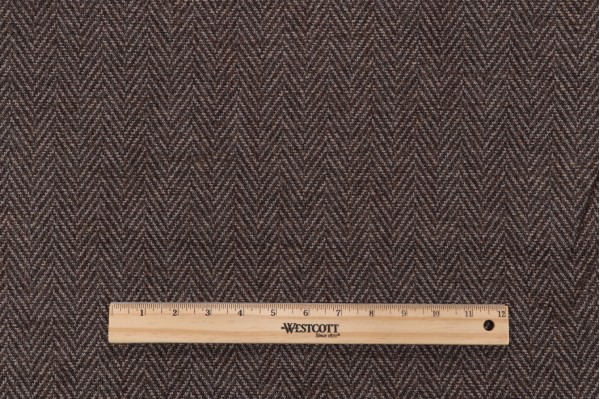 Huffy Woven Upholstery Fabric in Bark