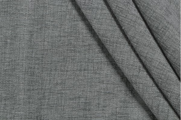 Titan Chenille Woven Upholstery Fabric in Blue Gray