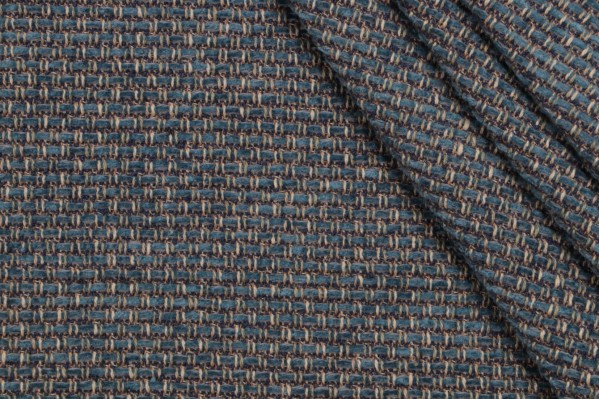 1 Yard Scalamandre Woven Chenille Upholstery Fabric in River