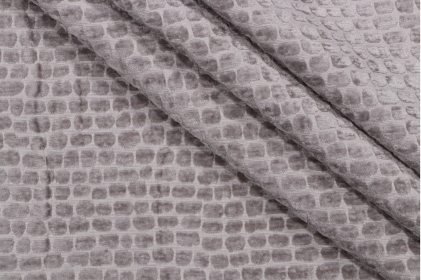 P Kaufmann Hera Performance Woven Chenille Upholstery Fabric in Smoke