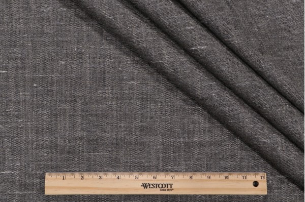 P Kaufmann Alessandro Woven Decorator Fabric in Graphite