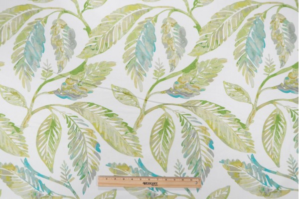 Click for 1 Yards PK Lifestyles Creative Flow Printed Cotton Drapery Fabric in Palm PK Lifestyles Creative Flow Printed Cotton Drapery Fabric in Palm