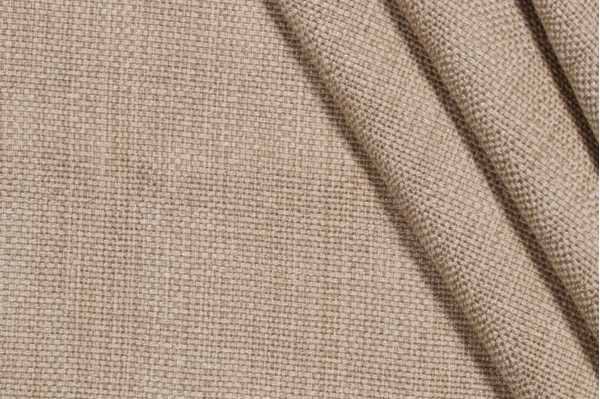 Crypton Cestinor High Performance Woven Upholstery Fabric in Soft Gold